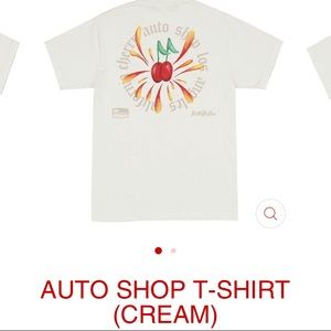 Cherry LA Auto Shop T-Shirt (CREAM)